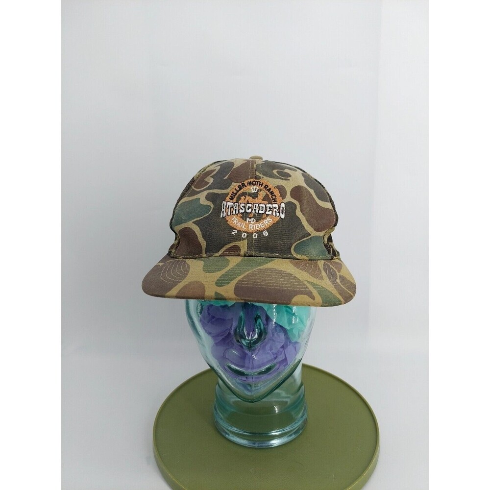 Miller Moth Ranch Trail Riders Atascadero Gymhkana Champs Camo mesh snapback hat